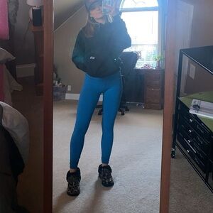 lululemon athletica Wunder Train High-Rise Leggings - Blue